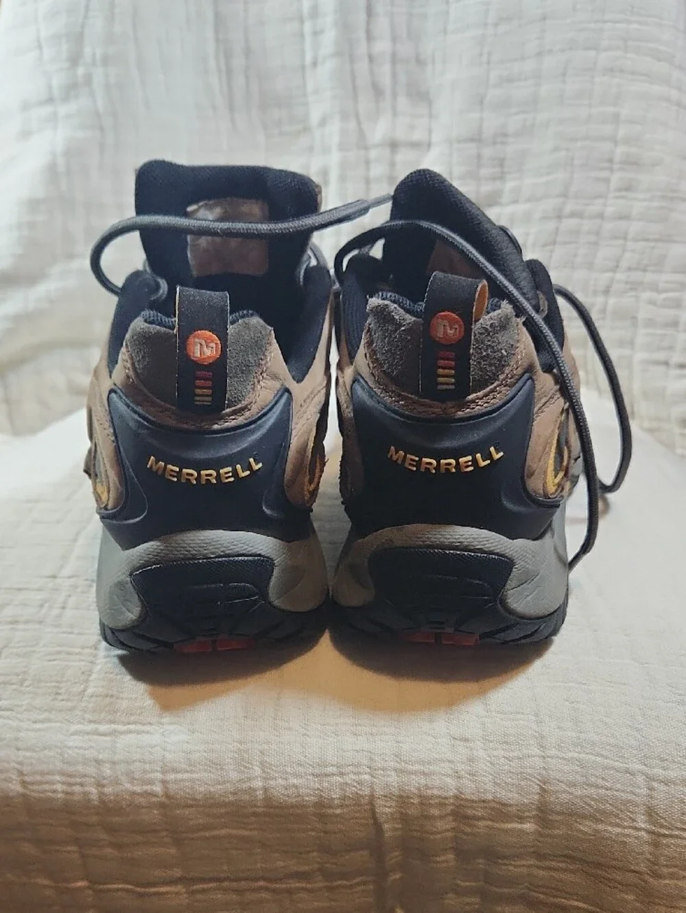 Merrell Men's Brown and Black Trail Hiking Boots
